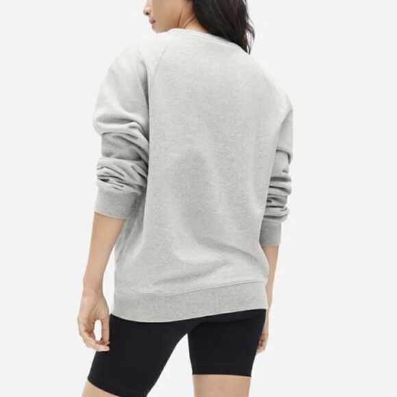Everlane The French Terry Crew Neck Sweater - Picture 3 of 9